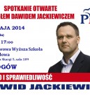 Spotkanie z Posłem Dawidem Jackiewiczem